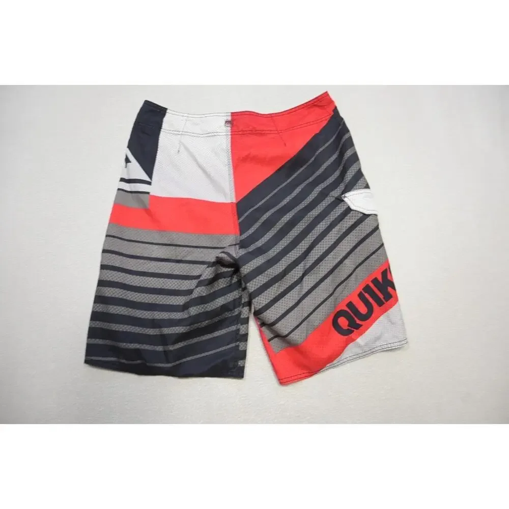 Quiksilver Cypher Series‎ Surf Board Shorts Athletic Water Swim Mens Sz 34